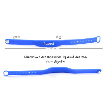 1Pcs CUID Gen2 Smart Chip Changeable Wristband RFID NFC Rewritable Tag 13.56Mhz 1K S50 Copy Token Clone Iso14443a Badge