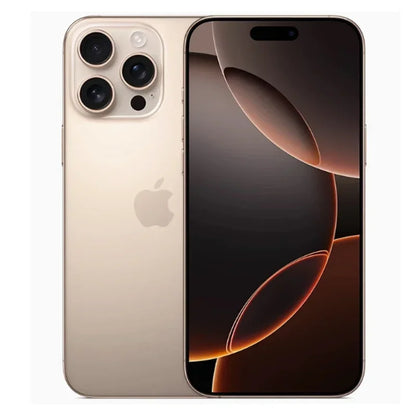 Original Unlocked iPhone 16 Pro Max Dual eSIM Cellphone 8GB RAM iOS 18 Smartphone 99% NEW US version