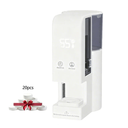Hot Face Towel Warmer Machine Dispenser 5-Second Warming Disposable with 55°C Constant Temperature & Voice Alerts, Portable