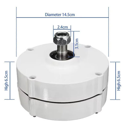 Motor Combination 8KW 6KW Electric Generator Windmills Dynamo Water Turbine Gearless Permanent Magnet Generator 12V 24V 48V