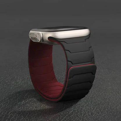 Silicone Magnetic Strap for Apple watch Bands 44mm 40mm 41mm 42mm 46mm 45mm 49mm correa iWatch Series 11 10 SE3 9 8 7 6 Ultra3 2