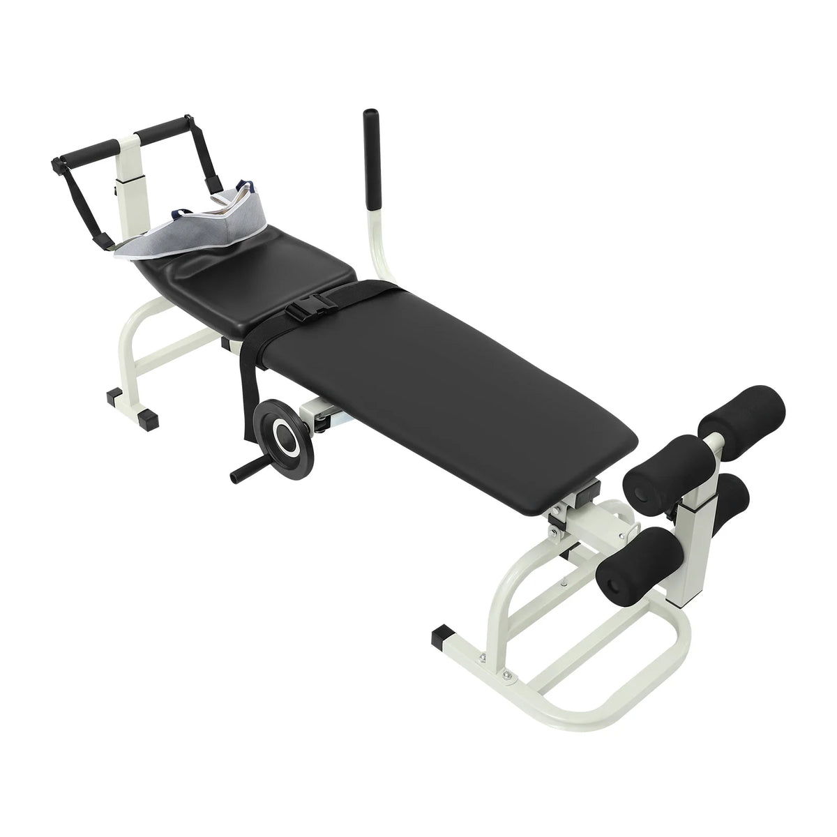 Cervical Lumbar Traction Bed Neck Stretcher Cervical Stretch Device Back Stretch Bench for Peopl 1.5-1.8m Height
