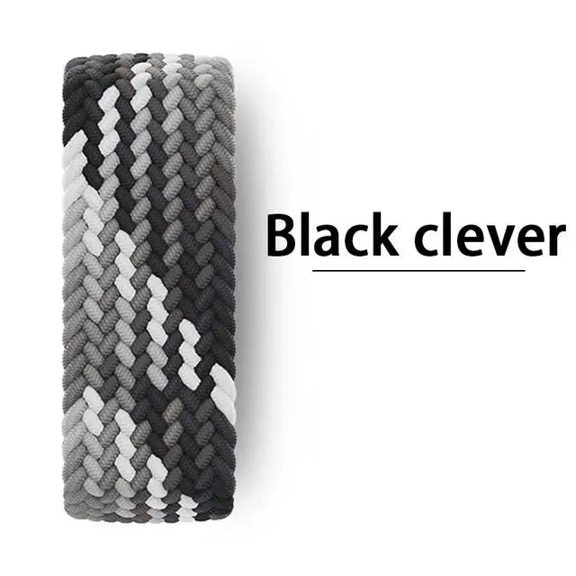 Band For Apple watch Series 10 11 46mm 42mm 9 7 8 5 SE 6 44mm 45mm 40mm 41mm Ultra 49mm bracelet correa Braided Solo Loop Strap