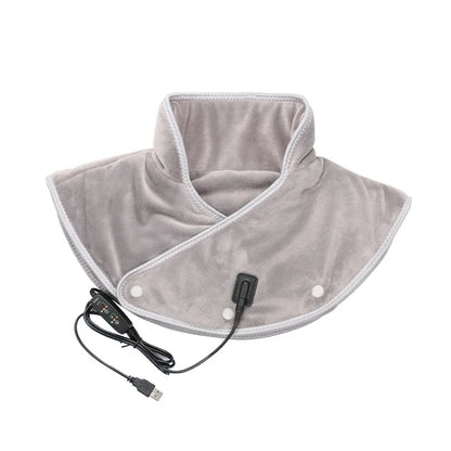 Electric Heating Shoulder Neck Pad Massager Three Gear Hot Compress Cervical Shawl Warmer for Heated Scarf Best Back Relax Brace