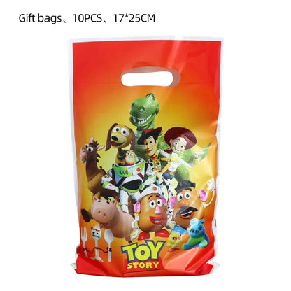 Toy Story Birthday Party Supplies Balloon Tableware Paper Plates Cups Napkins Kids Party Decor Baby Shower Picnic Table Supplies