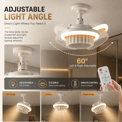 3-in-1 Bathroom Heater Fan Light 600W PTC Heating E27 Socket 3 Color LED Ceiling Lamp with Remote Control And 1H 2H 4H Timer