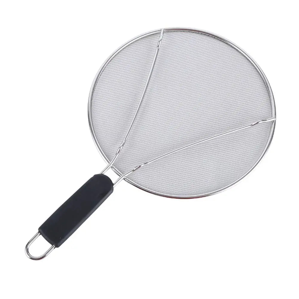 Stainless Steel Grease Splatter Screen Durable Kitchen Tools Anti Splatter Guard Oil Net Cooking Frying Splash Cover