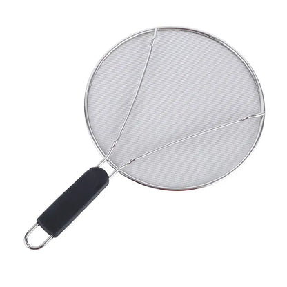 Stainless Steel Grease Splatter Screen Durable Kitchen Tools Anti Splatter Guard Oil Net Cooking Frying Splash Cover