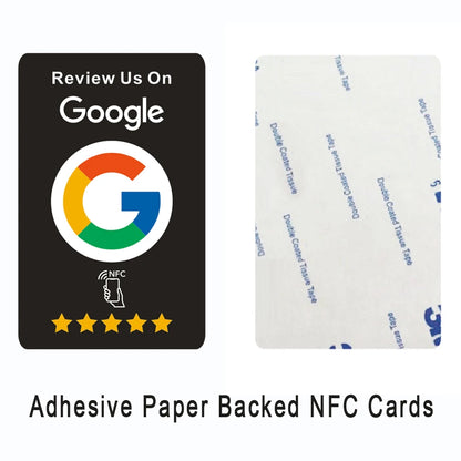 Google Reviews NFC Cards Boost Your Reviews PVC Material Durable