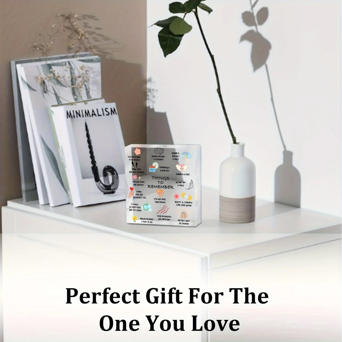 Inspirational Motivational Gifts, Mental Health Gifts, Psychology Decorations for Corner Counseling