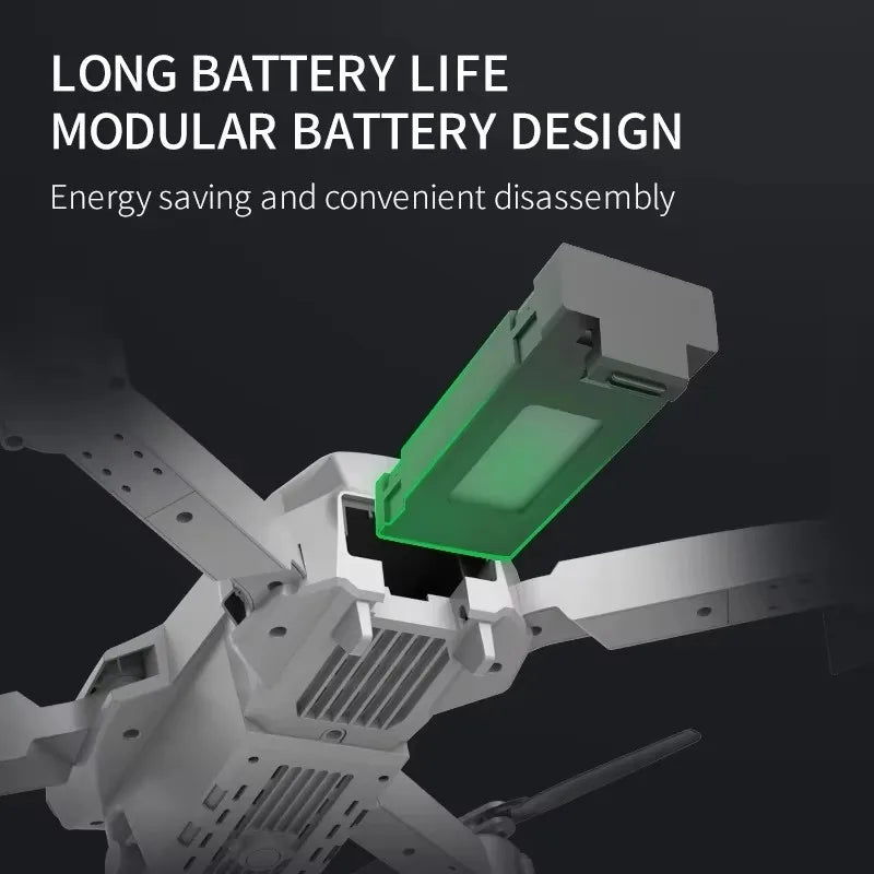 2026 E88 Drone 8K 5G HD Dual Camera Aerial Photography Remote Control Screen Display Control Aircraft Quadcopter Adulthood Toy