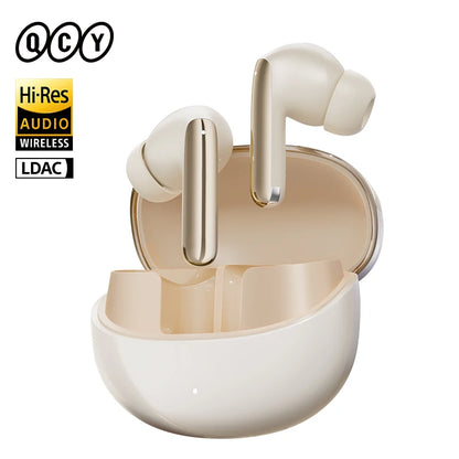 QCY MeloBuds Pro ANC Wireless Bluetooth Earphones 46dB Hybrid ANC Hi-Res LDAC Bluetooth 5.3 Earbuds 6 Mic 34H Playtime