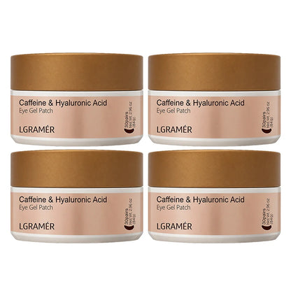 A Box of 60 Caffeine Nicotinamide Radiant Firming Eye Masks, for Face & Eye Releasing, Moisturizing Firming, Alcohol-Free Unisex