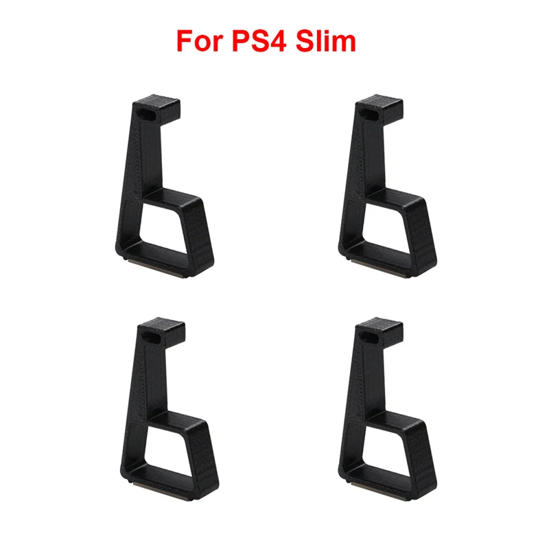 4Pcs Cooling Horizontal Holder For PS4 Heighten Feet Bracket Stand For PS4 Slim Pro Mounted Stand Base For PS4 Accessories