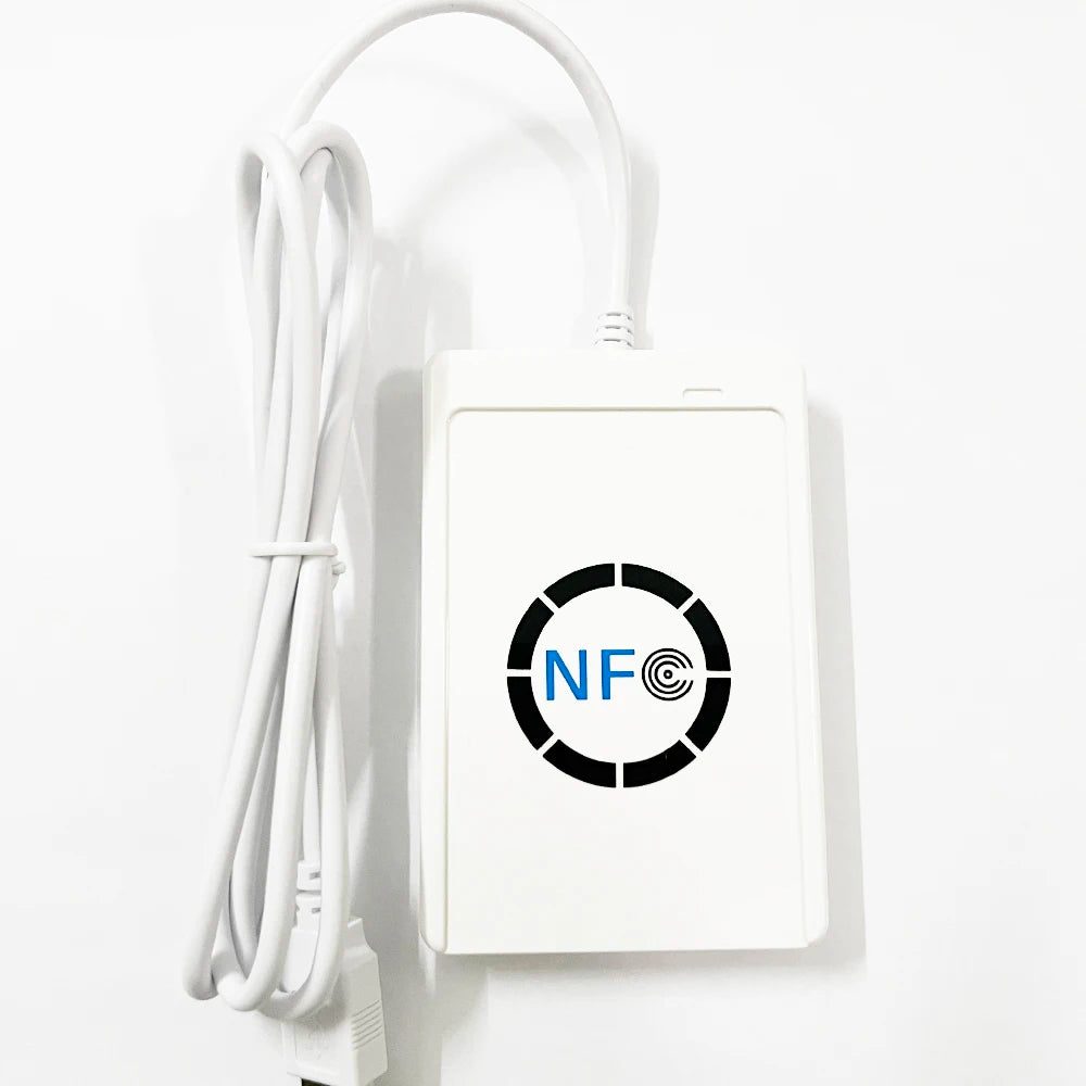 ACR122U RFID access card reader duplicator 13.56MHZ NFC support ISO / IEC18092 smart chip card crack writer
