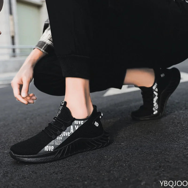 New breathable Sneakers Men's trendy comfort running Shoes Fashion anti slip sports shoes Light Male walking shoe Zapatos Homme