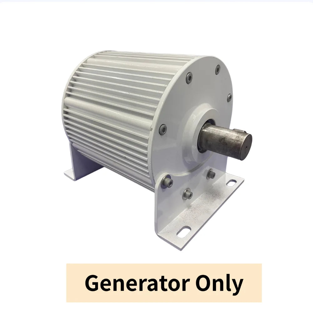 50KW 100KW Permanent Magnet Generator 220V 230V 380V 400 RPM Dynamo 20000W 30000W Alternator Quiet Generator With Driving Motor