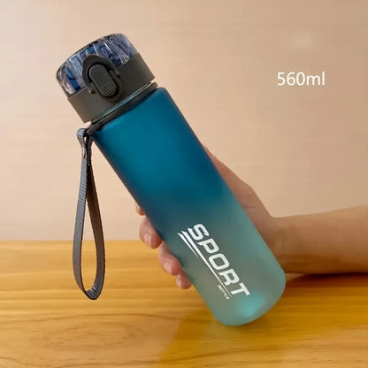 BPA Free Leak Proof Sports Water Bottle High Quality Portable Drink Bottle 400ml 560ml For Hiking Tour Outdoor