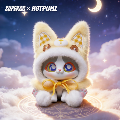 Supergg Picoco V2 Magic Lucky Cloak Cat Plush Pendant Blind Box Series Kitten Modeling Toys Ornament Mystery Box Surprise Gifts