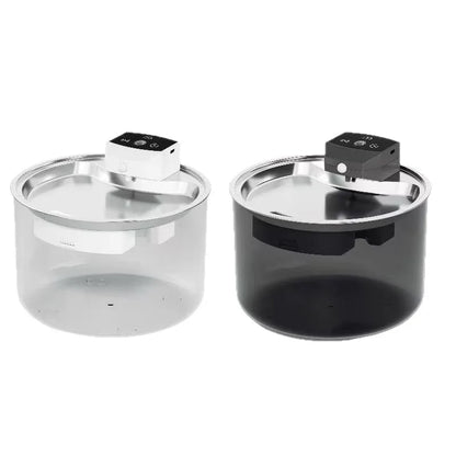 3L Automatic Wireless Pet Water Fountain Circulate Filter Silent Pet Water Bowl Stainless Steel ABS PET for Cats Dogs Dispenser