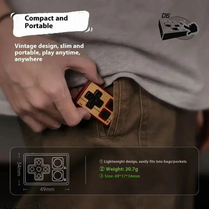 IINE Pocket Mini Bluetooth Controller, Multi-Function Gamepad for Android & iPhone Mobile Gaming & Short Videos