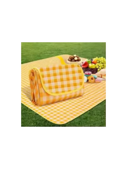 Waterproof Non-woven Fabric Picnic Mat, Portable Moisture Resistant Beach Mat for Outdoor Camping Travel