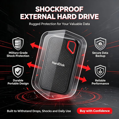 64TB large capacity mobile solid-state drive 1TB high-speed portable SSD USB3.1 plug and play suitable for laptops/MAC/PC