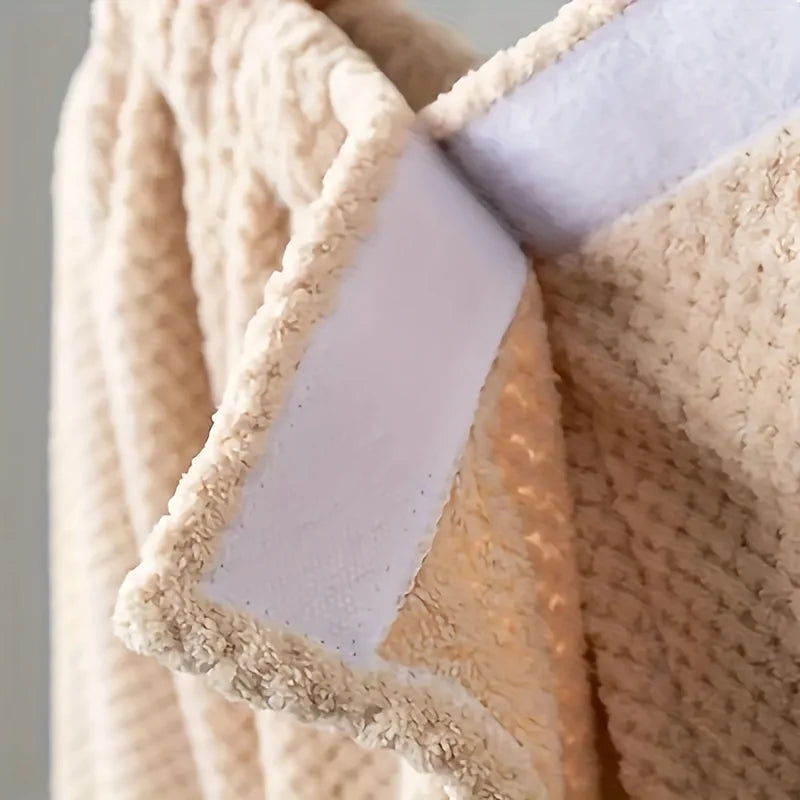 Women's Wearable Bathrobe Towel - 1/2 Pcs Quick Dry Soft Spa Wrap | Easy Care Contemporary Design for Home & Spa