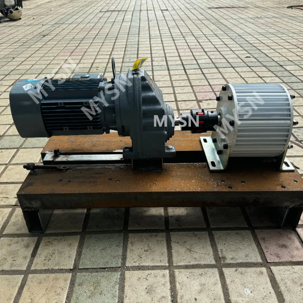 10KW 20KW 30KW Low Speed Permanent Magnet Generator 48V 220V 380V 3 Phase AC Alternator 300 RPM Motor Drive Water Wind Turbine