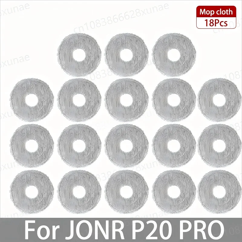 For JONR P20 PRO / T5 Pro Robot Vacuum Cleaner Accessories Main Side Brush Hepa Filter Mop Cloth Dust Bag Replacement