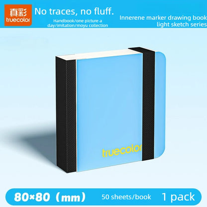 200g/㎡ Acrylic Marker Drawing Notebooks Paper For Watercolor Paper No Bleed Art Paper Cotton Fiber School Supplies Stationery