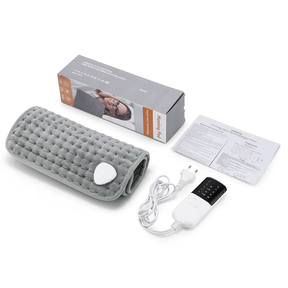 Electric Heating Pad Multifunctional Physiotherapy Heating Blanket Cushion 10 Levels Temperature Timing Body Back Warmer Winter