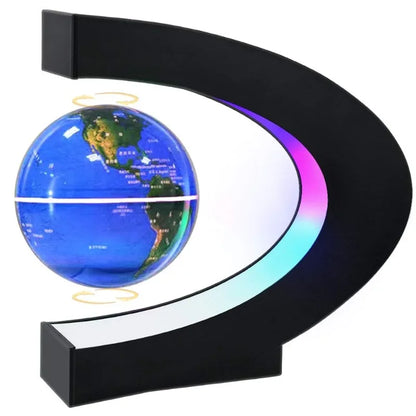 Magnetic Levitating Globe LED Night Light Floating Globe Lamp Cool Tech Gift for Kids Boys Girls Birthday Toy Home Office Decor