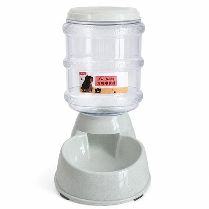 Large Capacity Pet Feeder Bowls Small Dog Food Bowl Automatic Water Dispenser Cat Bowls Pets Feeding Bowls Drink Water Bowl