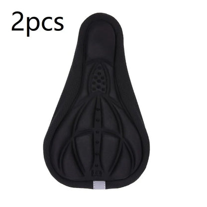 3D Soft Thickened Bicycle Seat Breathable Bicycle Saddle Seat Cover Comfortable Foam Seat Mountain Bike Cycling Pad CushionCover