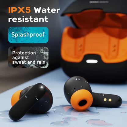 TWS Wireless Earphones 5.4 Bluetooth Ultra-low Latency Dual Microphone ENC Noise Cancelling in Ear Bluetooth Earphones