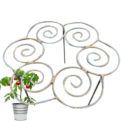 Peony Cage Heavy Duty Metal Weather-Resistant Grow Through Plant Support for Tall Heavy Flowers Peonies Roses Hydrangeas