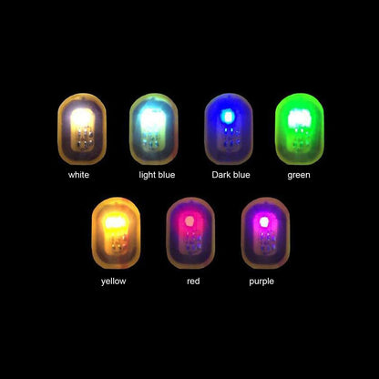 7pcs NFC Lighting Nail Art Stickers Different Colors Self Adhesive Intelligent Nail Stickers NFC Nail Sticker NFC Nail Art Tips