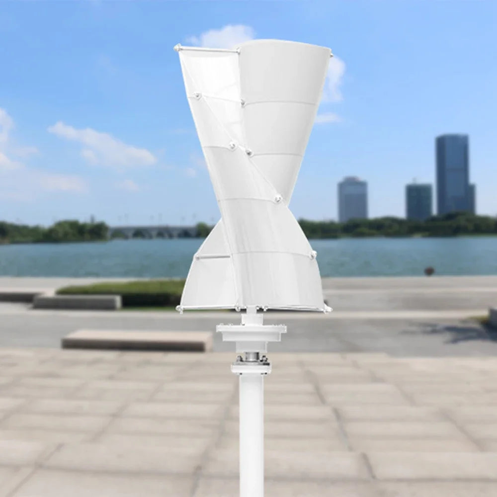 2000W vertical axis wind turbine 12V/24V automatic recognition household balcony courtyard wind solar complementary power