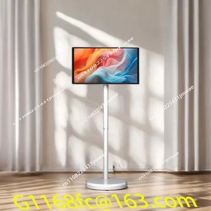 24-Inch Portable Smart TV with Stand 1080P Android 12.0 Dual Speaker Home Upgrade