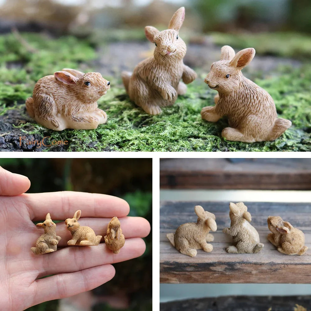 Miniature Garden Fairies Figurines Resin Mini Fairy Statue Figure Fairy Garden Ornaments Decorations Accessories