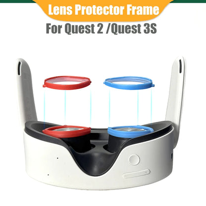 Magnetic VR headsets Eyeglass Frame for Quest 3S/Quest 2 Optical Prescription Lenses Myopic For Meta Quest 3S VR Accessories