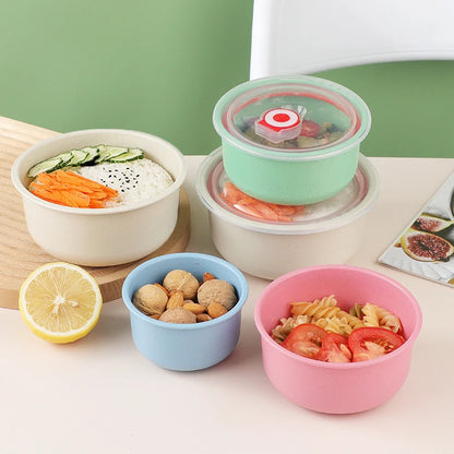 Fruit Plate, Round Salad Dessert Plate, Plastic Plate Can Be Used For Snacks, Nuts Can Be Stacked And Not Easily Broken