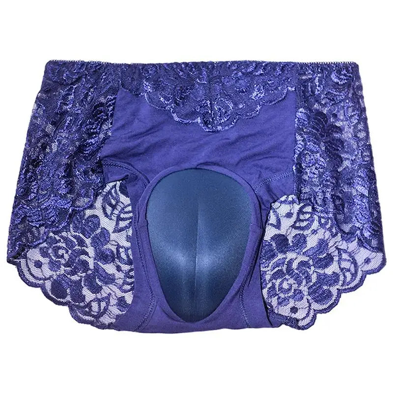 Panties For Men Camel Toe Underwear Hiding Gaff Briefs Sissy Lingerie Feminization Crossdressing Ultra-Thin Lace Underpants