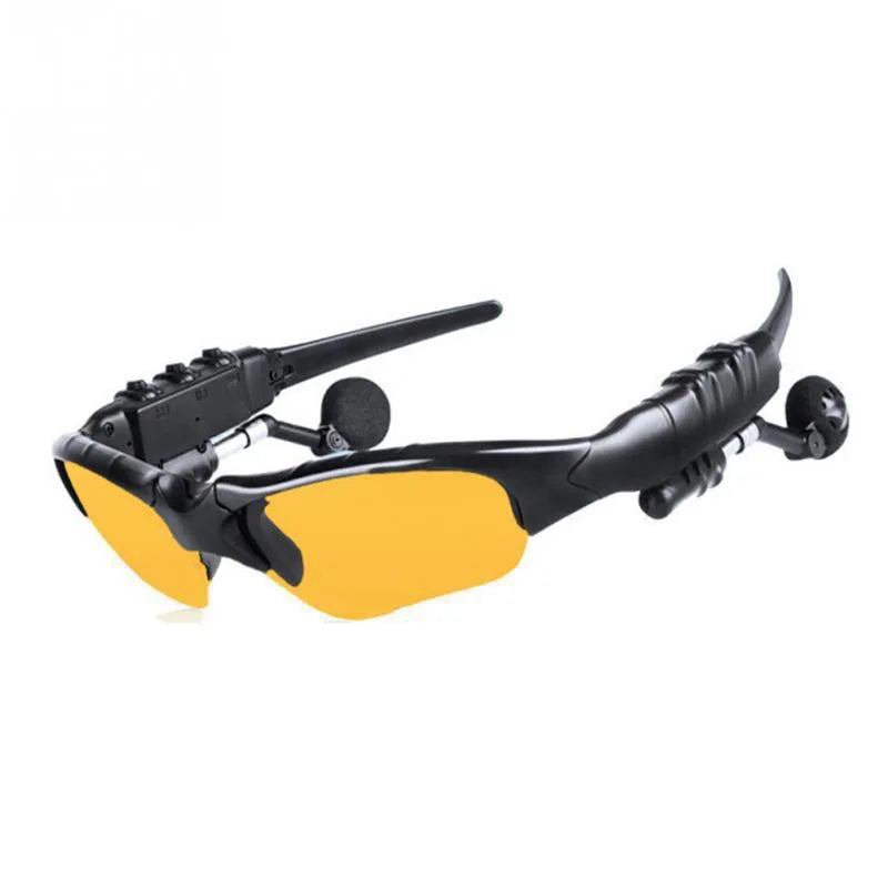 Smart Bluetooth Audio Glasses Wireless Stereo Headphones for Men Women Sports Driving Open Ear Sunglasses with Mic Music