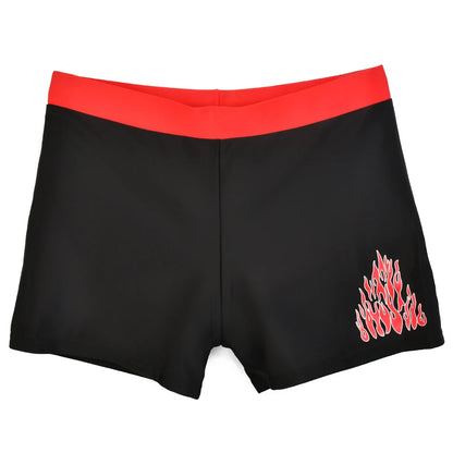 Boys Swim Trunks Kids Casual Beach Shorts Pants Dolphin Coconut Tree Print Vacation Swimwear Summer Child Bathing Suit 23-55kg