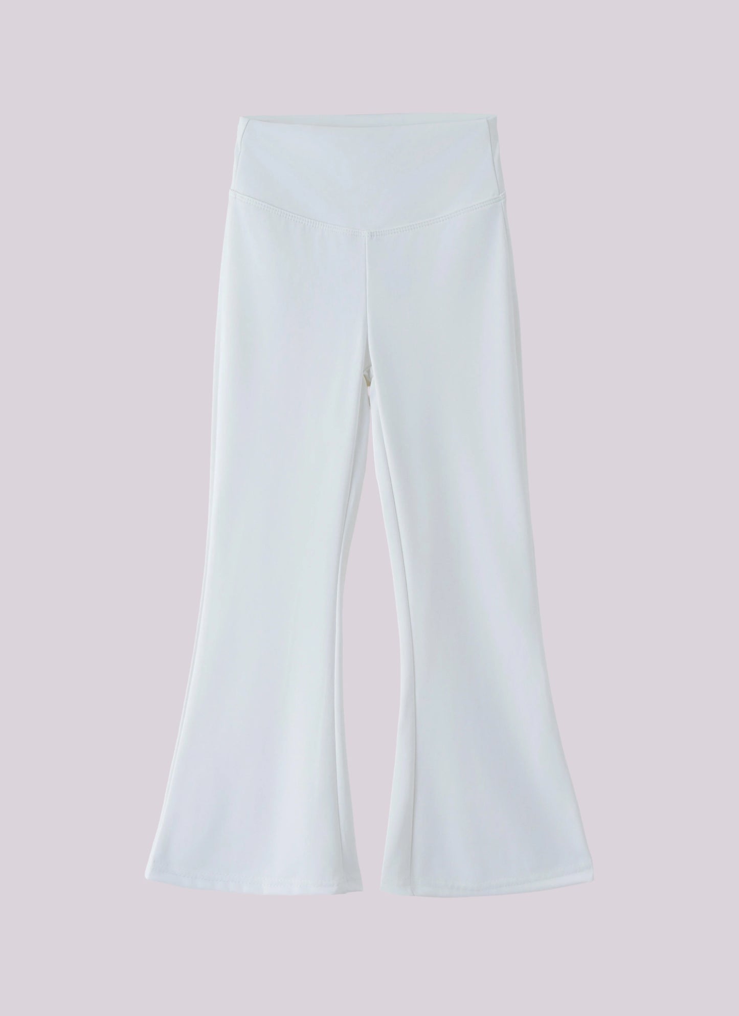 Girls Flared Pants High Waist Yoga Leggings Teenagers Stretch Elastic Waistband Kids Sportswear Trousers Autumn Spring