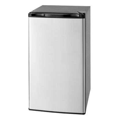 SucceBuy Mini Fridge Single Door Compact Refrigerator Adjustable Temperature Energy Efficient Small Refrigerator for BedroomDorm