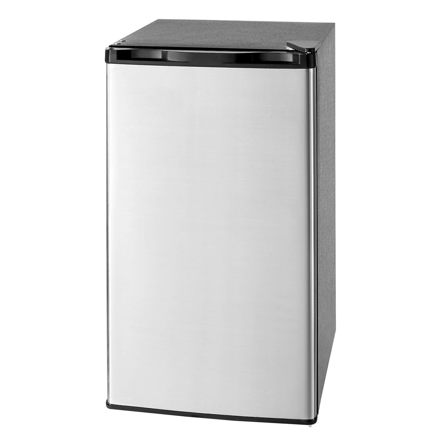 SucceBuy Mini Fridge Single Door Compact Refrigerator Adjustable Temperature Energy Efficient Small Refrigerator for BedroomDorm
