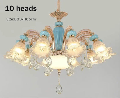 Dining Room Chandelier Light Modern Lighting Bedroom Crystal Lamp Living Lights Nordic Decoration Lamps Home